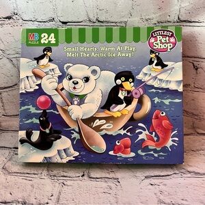 Littlest Pet Shop Vintage Arctic Adventure 24 Piece Puzzle